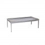 Серый журнальный стол со столешницей из МДФ на металлическом каркасе RT-4514CF-STOL/ZH в интернет-магазине «Зеркала с подсветкой» фото